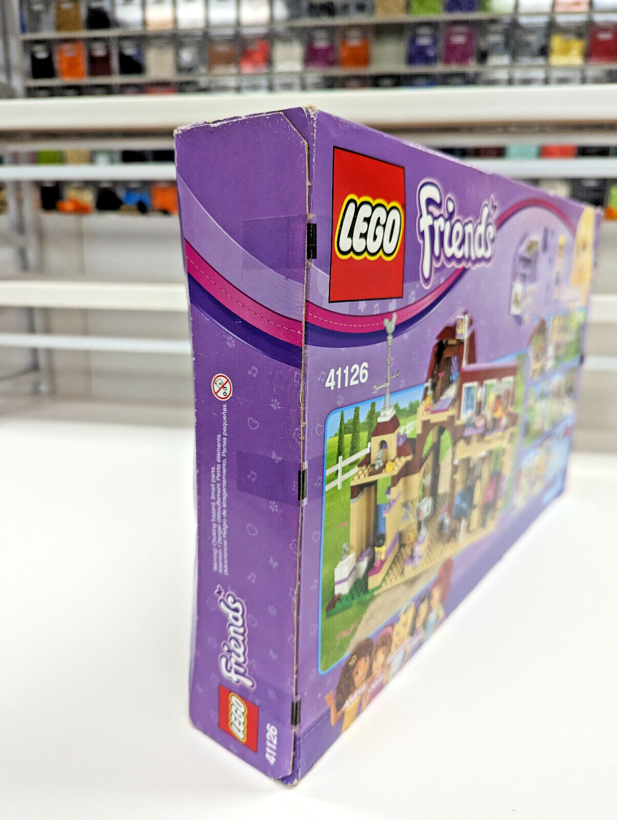 LEGO Friends Heartlake Riding Club 41126 Horse Stables 100% Complete Box Manuals - StudBee