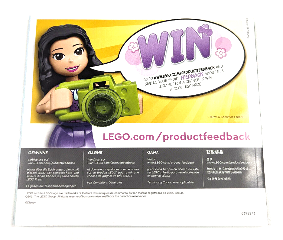 New LEGO 43202 Encanto: The Madrigal House *-Instruction Booklet Only** - StudBee