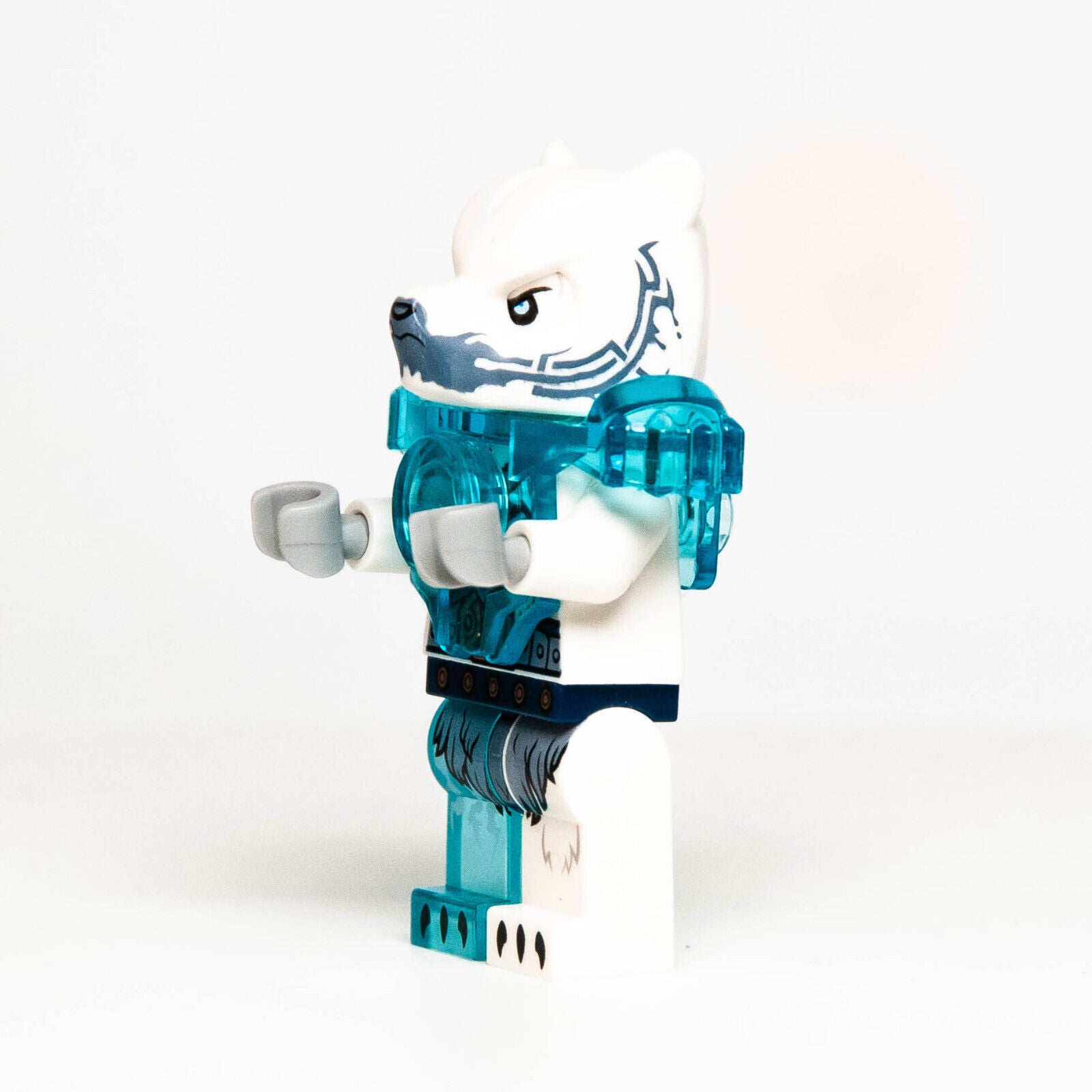 Lego Chima Minifigure - Iceklaw Heavy Armor (loc147) Ice Bear, Book Exclusive