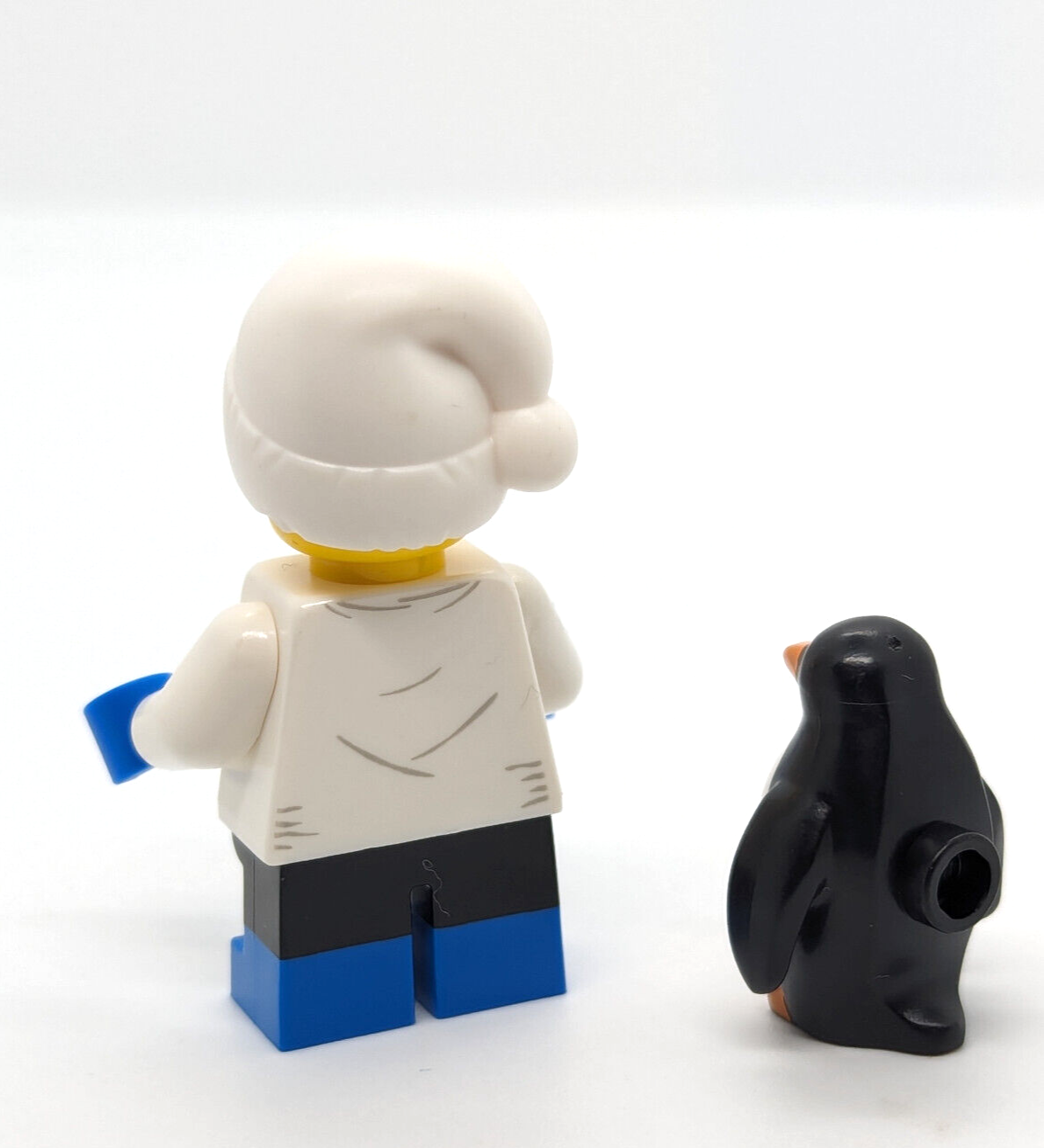 New LEGO BAM 2020 Minifigure - Penguin Boy Kid (hol210) Winter Snow Village (wtr - StudBee