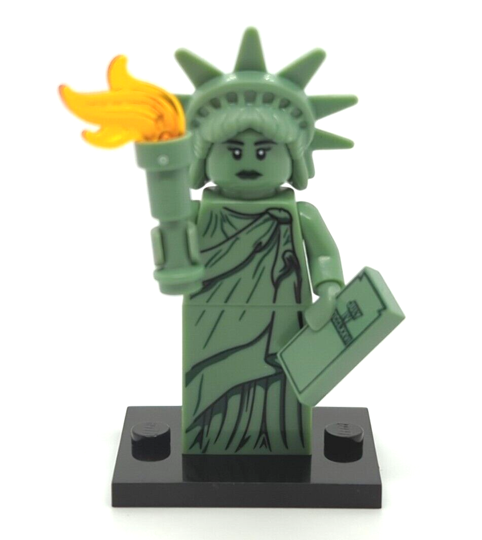 LEGO Lady Liberty CMF Minifigure - 8827 Series 6 (col06-4 col084a) - StudBee