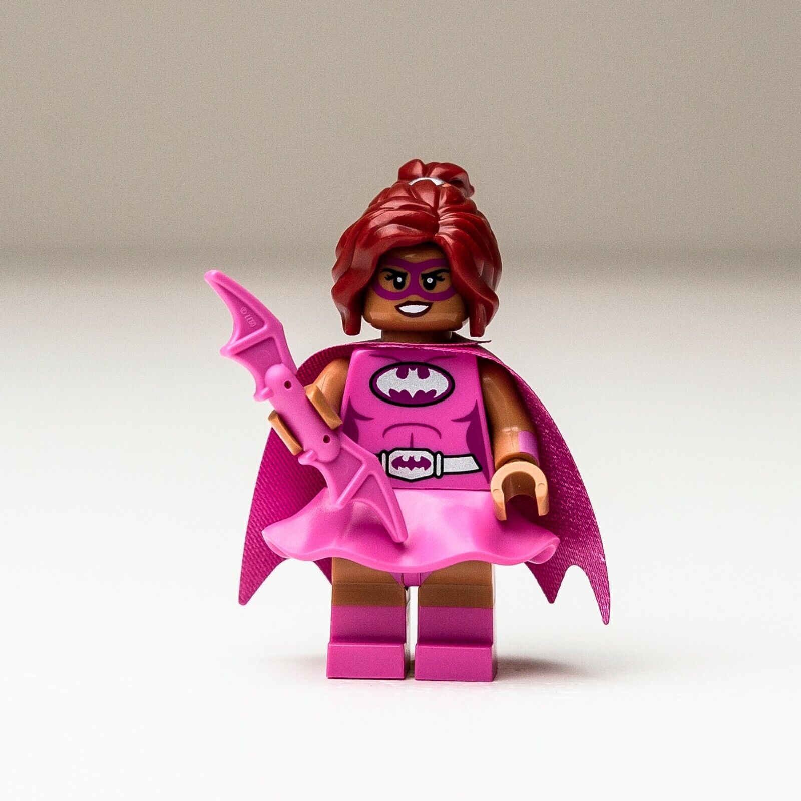 Pink Batman Model LEGO Batman Movie Minifigure - Pink Power Batgirl w/ Stand (coltlbm10)