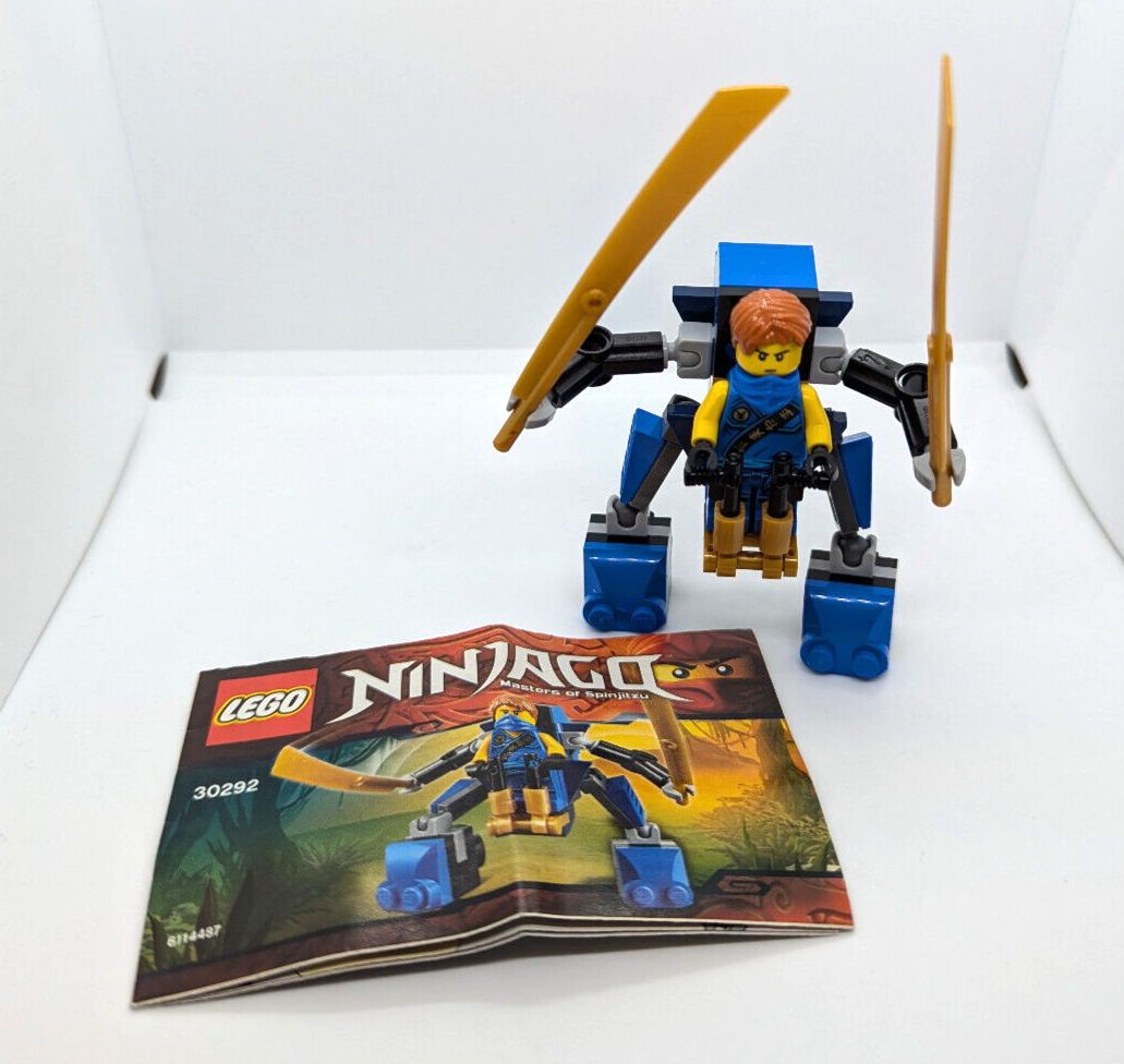 Lego Ninjago Minifigure Set - Jay Nanomech 30292 (njo137) Tournament Elements