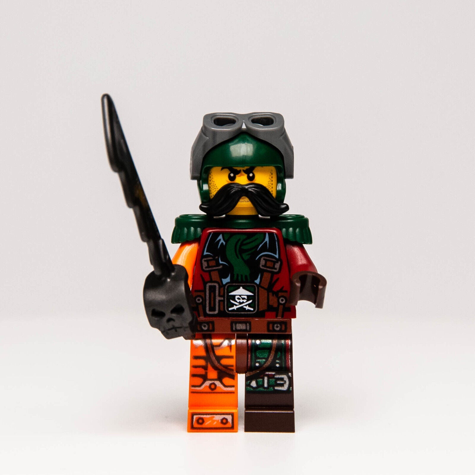 LEGO Ninjago Pirate Minifigure - Flintlocke w/ Epaulettes (njo197) Skybound - StudBee