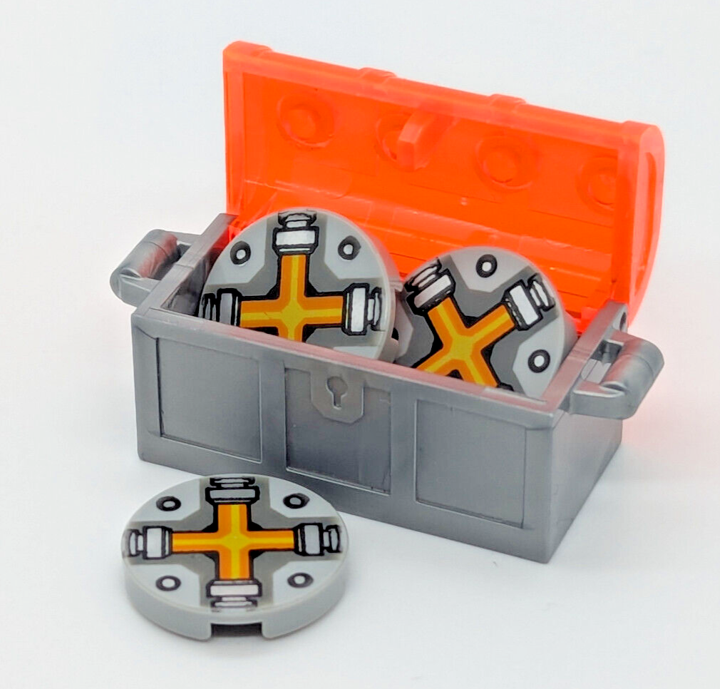 LEGO Nexo Knights Minifigure Accessory - Treasure Chest 70317 70324 72004 - StudBee