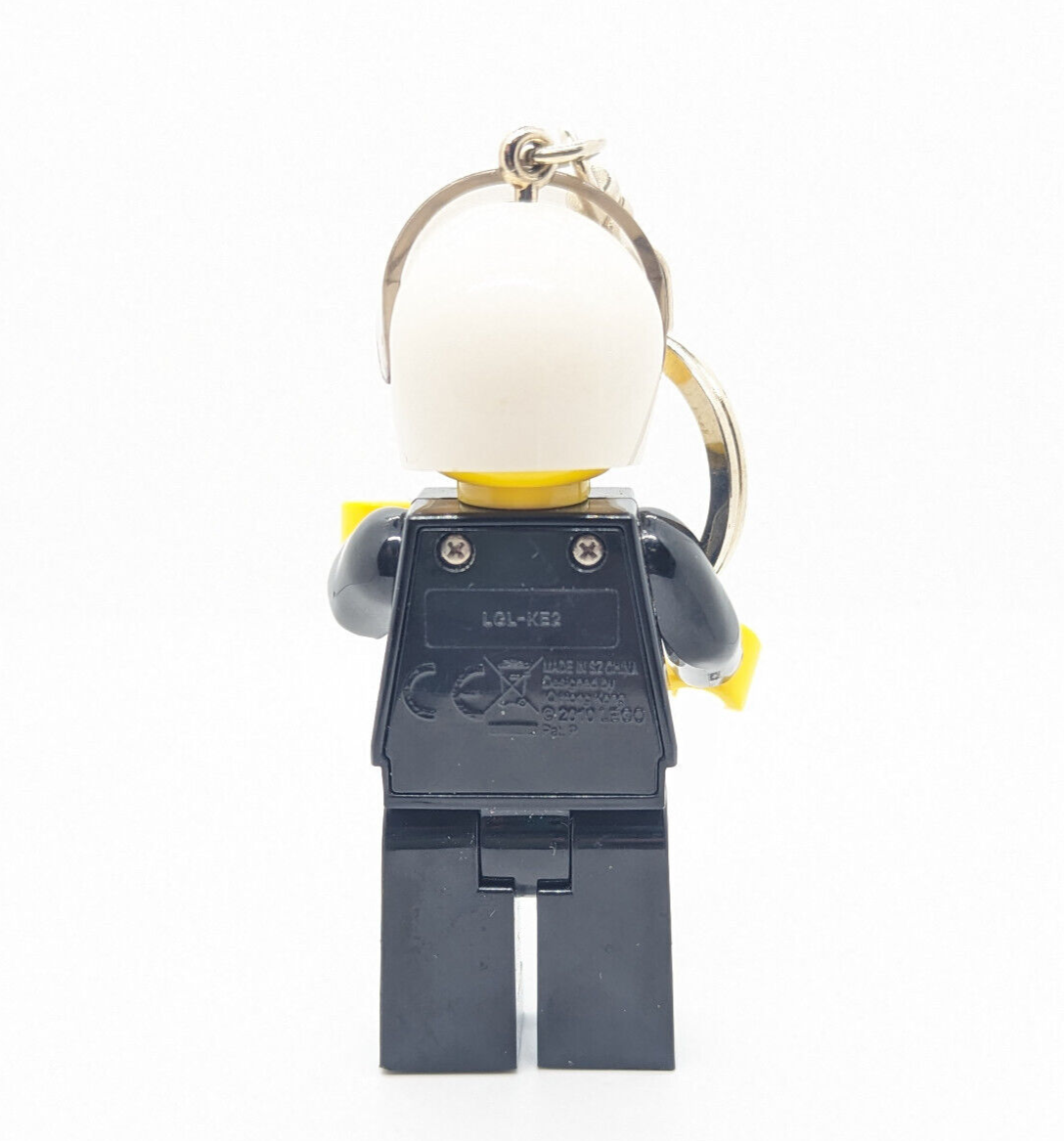 Lego Minifigure LED Keychain, Police Officer Mini Torch, 3" Tall - StudBee