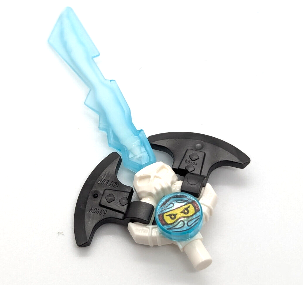 LEGO Ninjago Minifigure Sword- Light Blue Djinn Blade Skybound 70602 Trapped Nya - StudBee