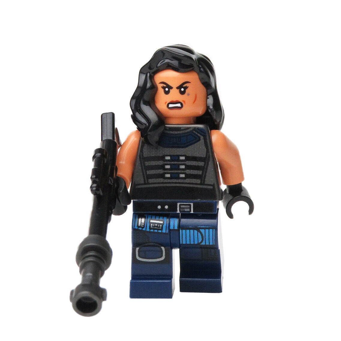 NEW Cara Dune - Mandalorian Star Wars LEGO Minifigure 75254 AT-ST Raider (sw1058 - StudBee