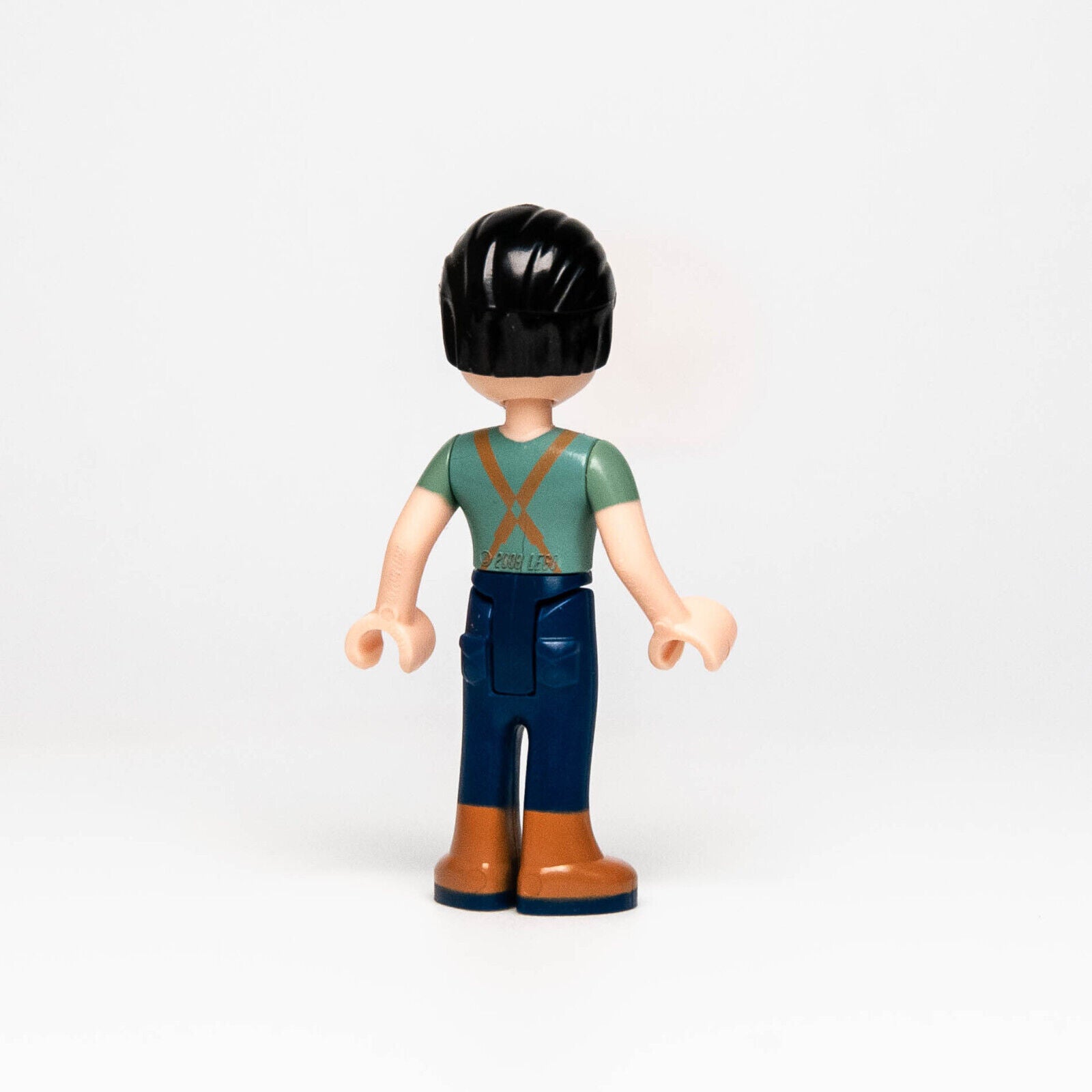 LEGO Friends Dad Minifigure - Steve (frnd243) Male Suspenders Beard 41334 - StudBee