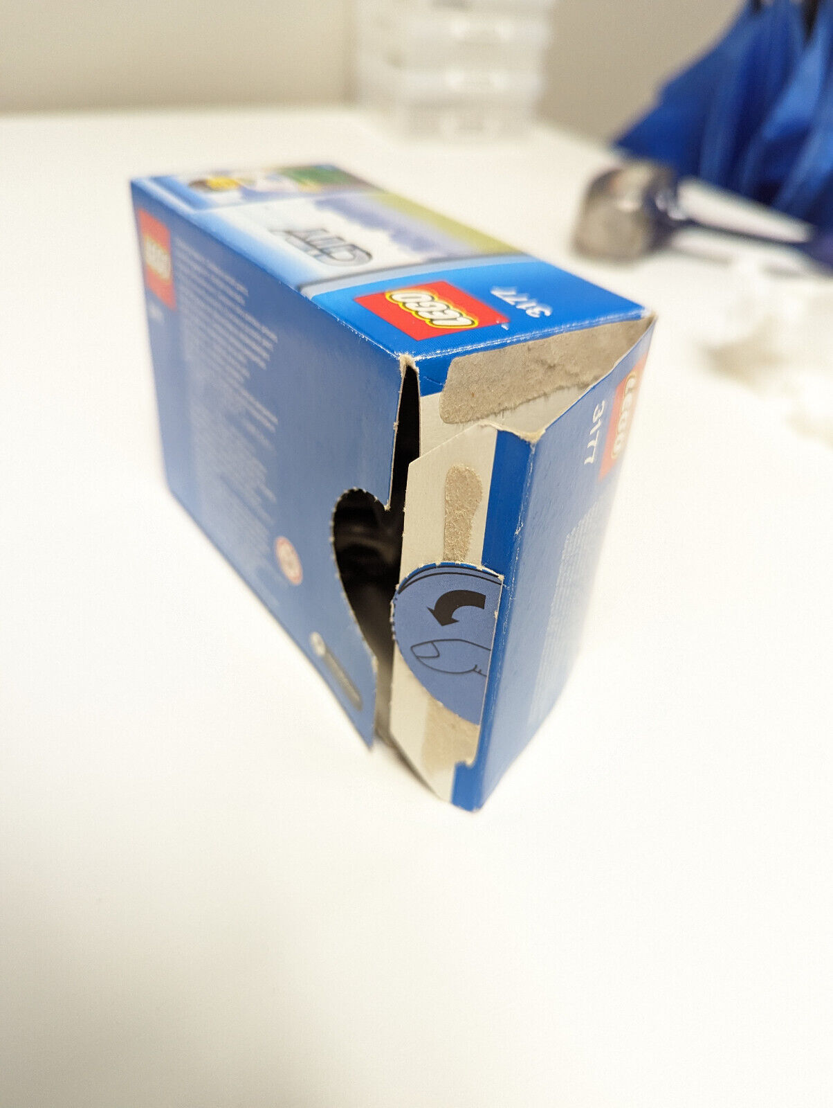 LEGO City 3177 Mini Smart Small Car - 100% Complete w/ Manual & Box - StudBee