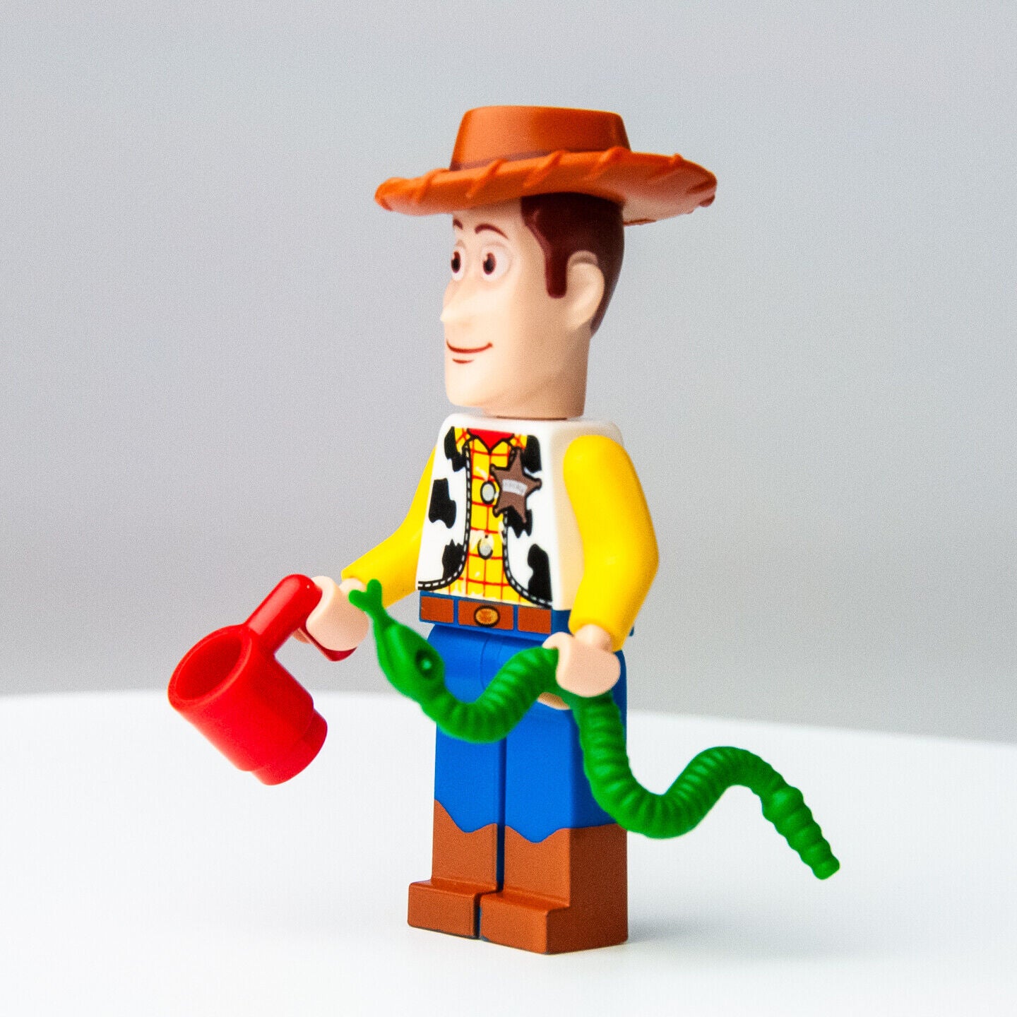 LEGO Tall Woody (w/ Snake and Mug) - Toy Story - 7597 7590  (toy003) Long Legs - StudBee