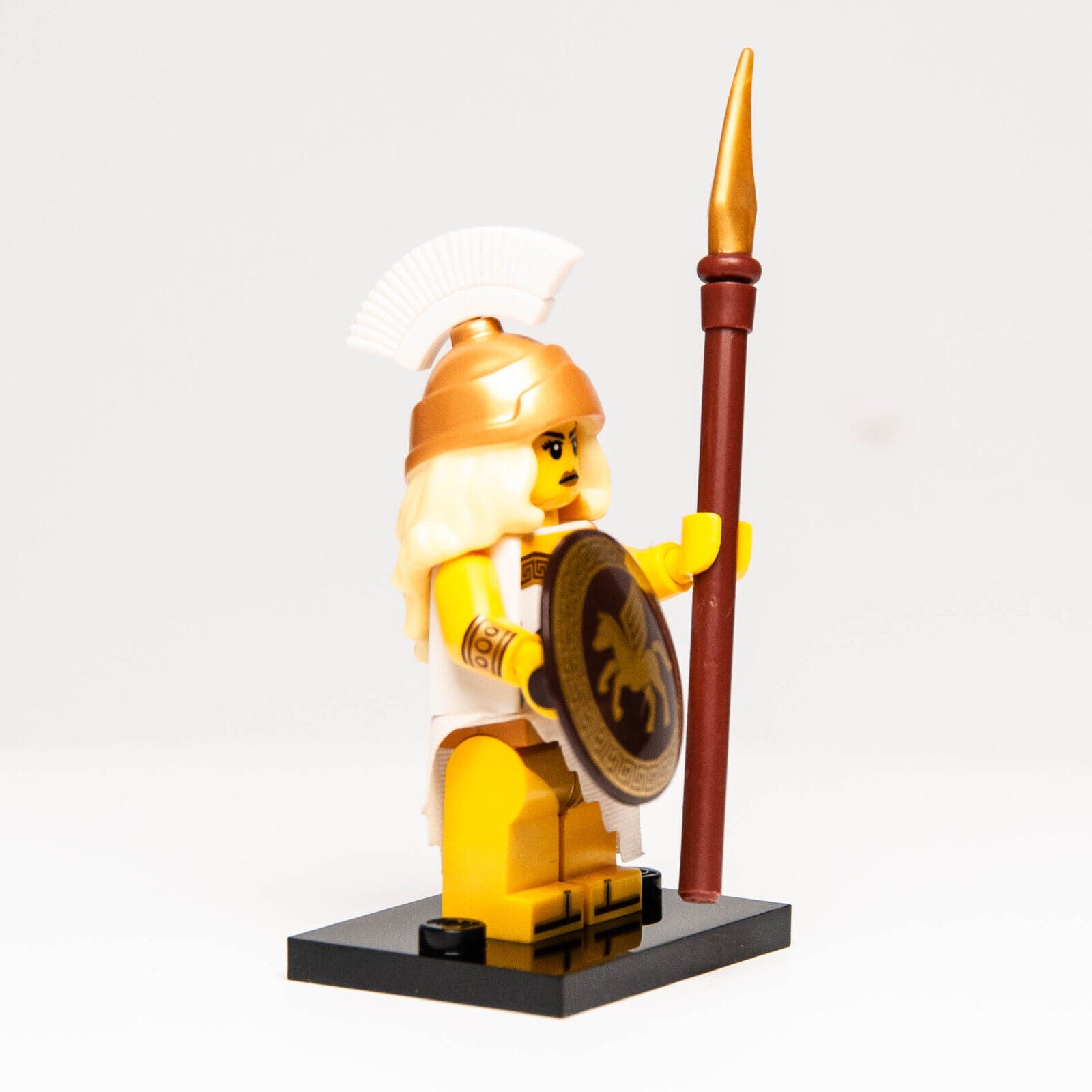 Lego CMF Series 12 Minifigure Battle Goddess w/ Shield & Spear col12-5 71007 - StudBee