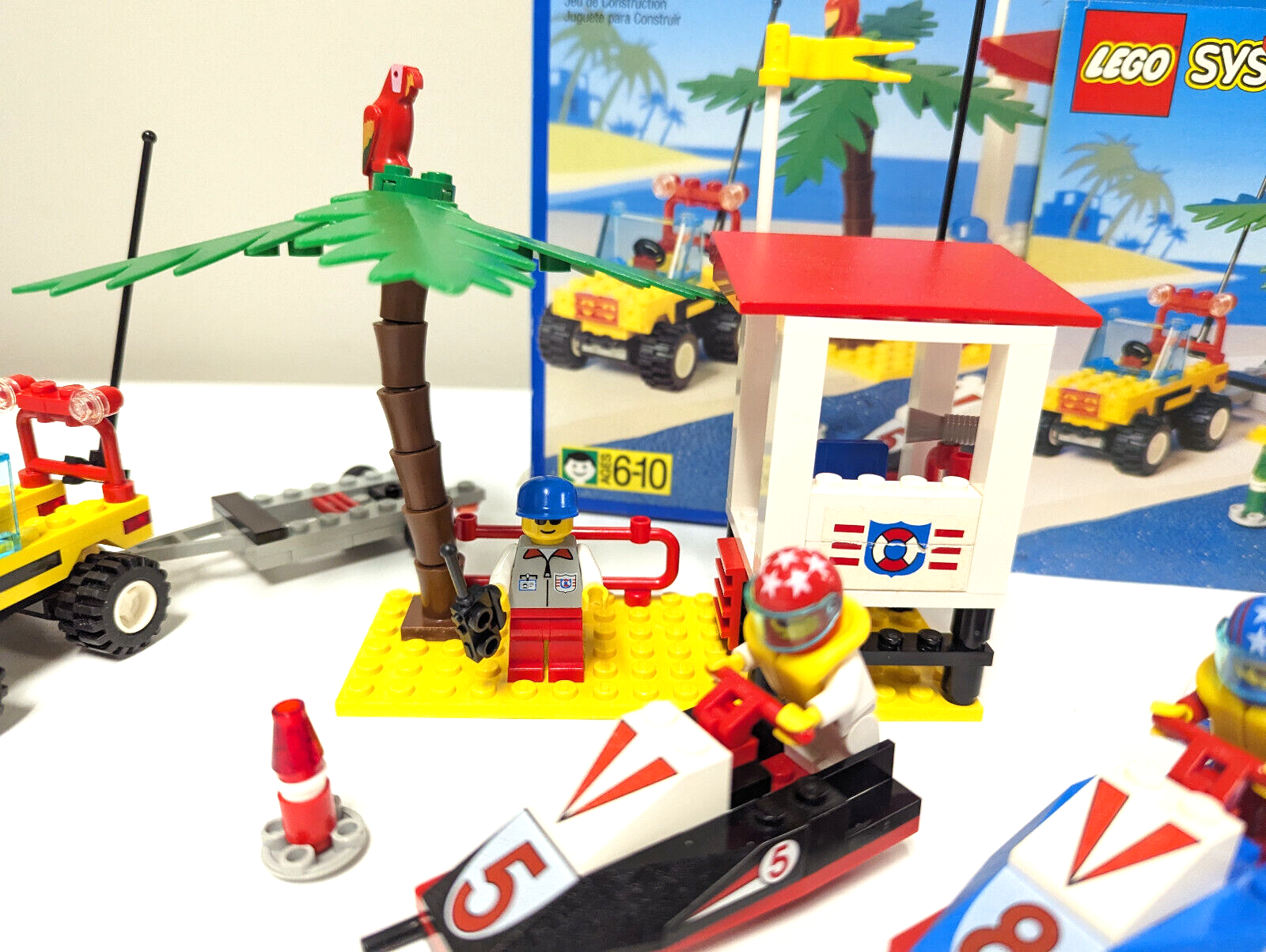 LEGO 6334 Classic Town: Wave Runner Race w/ Instructions, Box - 100% Complete - StudBee