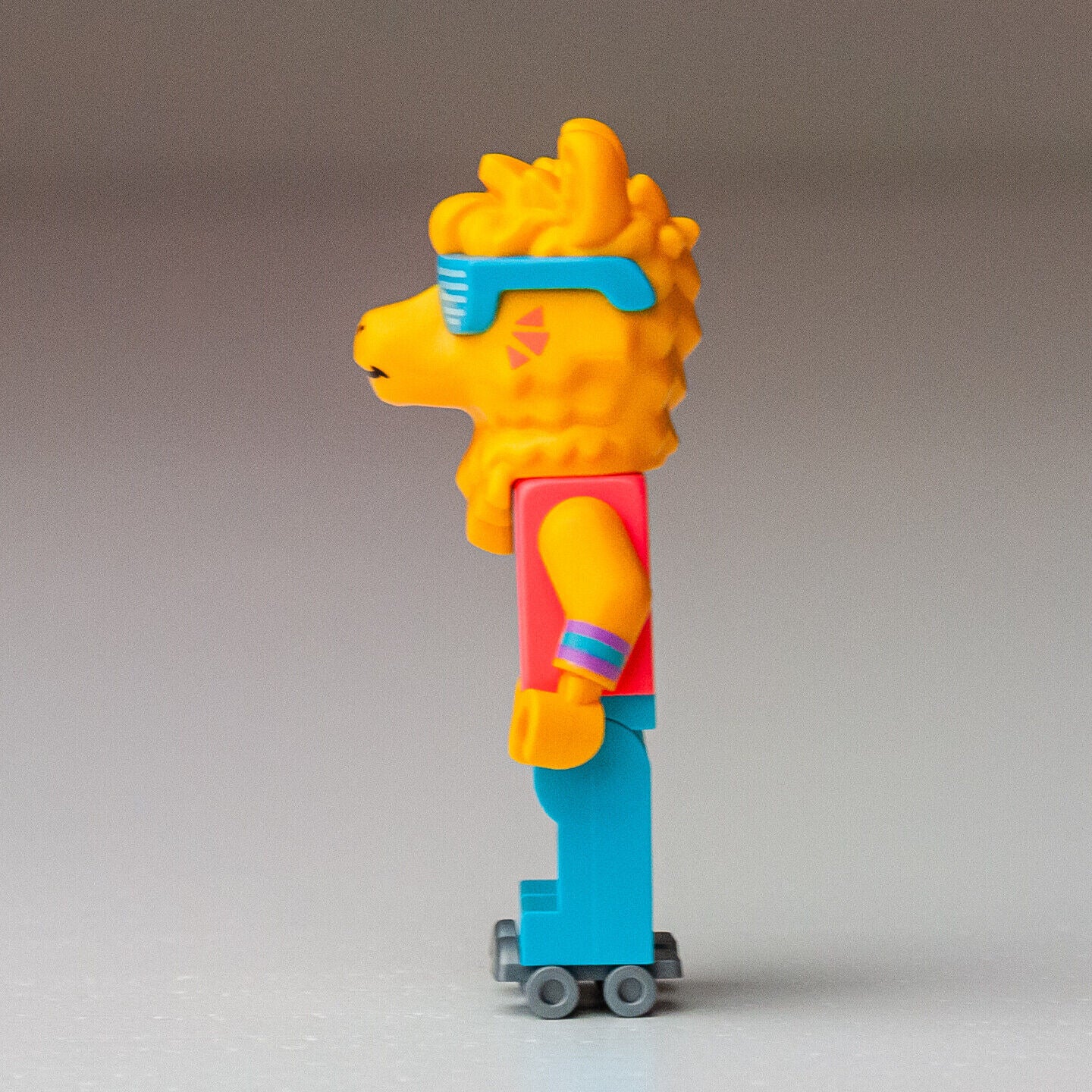 NEW Party Llama w/ Skates - BeatBox 43105 LEGO Vidiyo Minifigure (vid004a) - StudBee