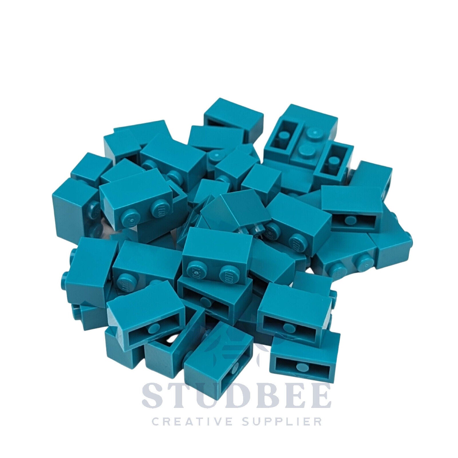 NEW LEGO  - 1 x 2 Bricks - #3004 - 50 Pieces - 20+ Colors Available - StudBee