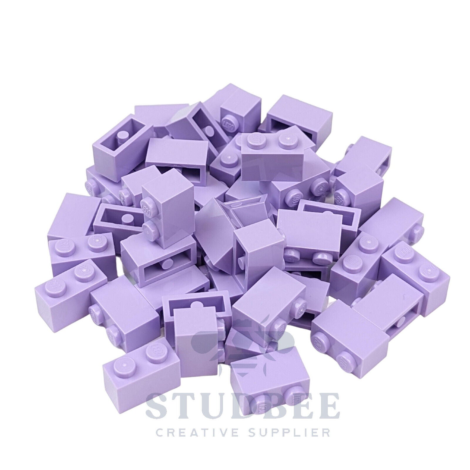 NEW LEGO  - 1 x 2 Bricks - #3004 - 50 Pieces - 20+ Colors Available - StudBee