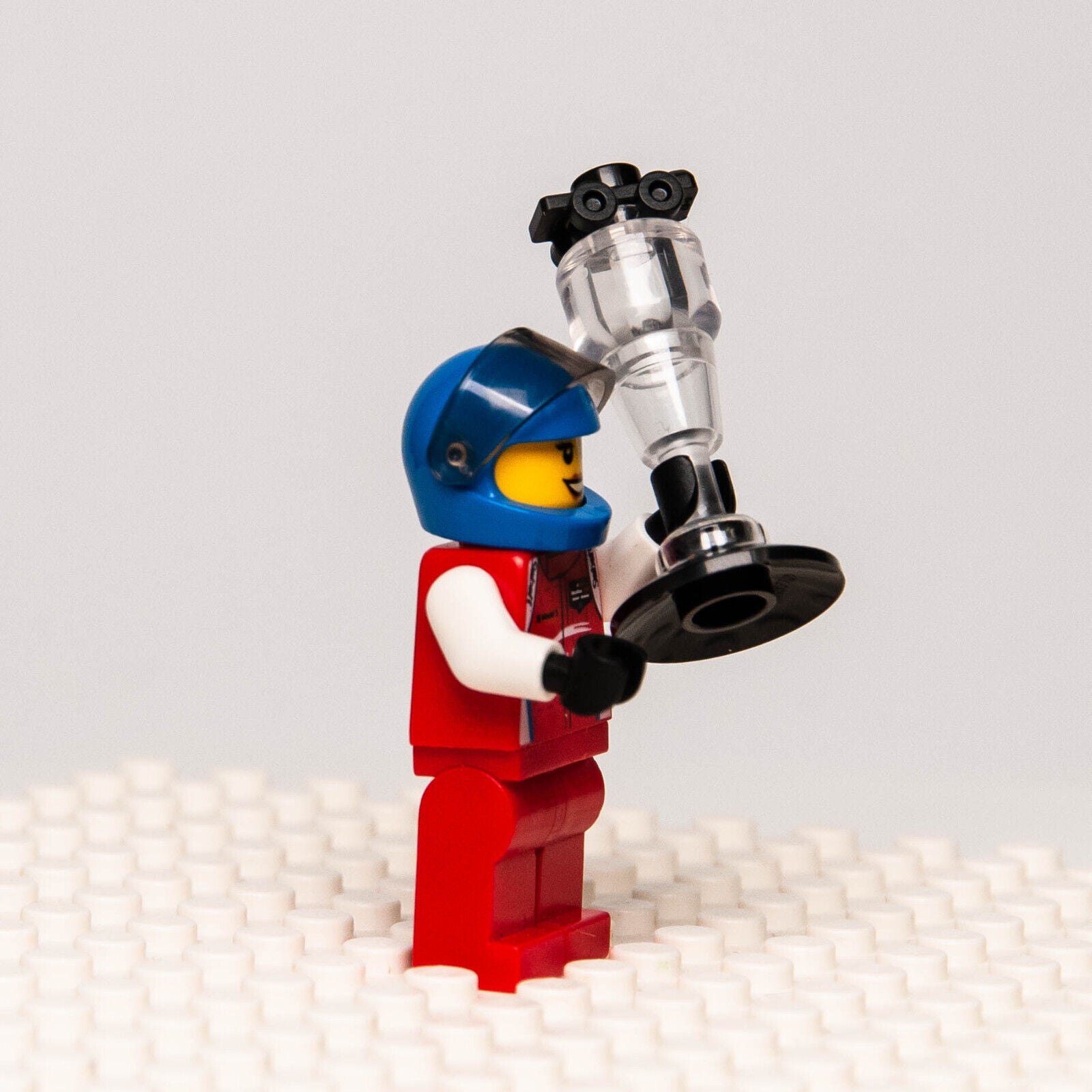 Lego Speed Champions Minifigure -  Ferrari 488 GT3 Scuderia Corsa Driver (sc056) - StudBee