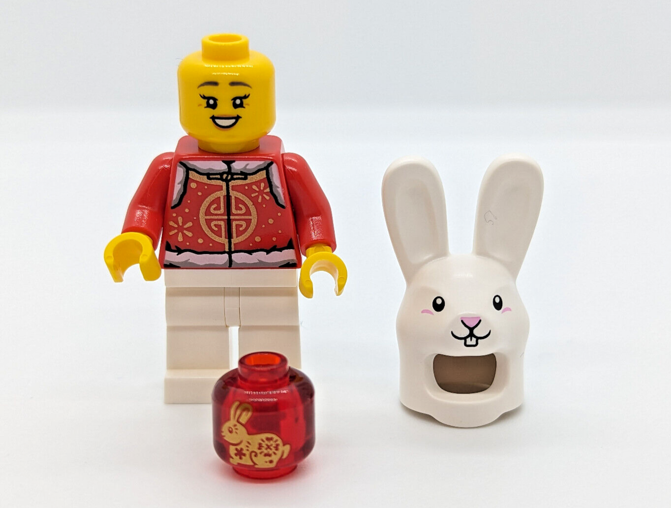 LEGO Chinese Lunar New Year of Rabbit Minifigure Costume Girl hol310 80111 - StudBee