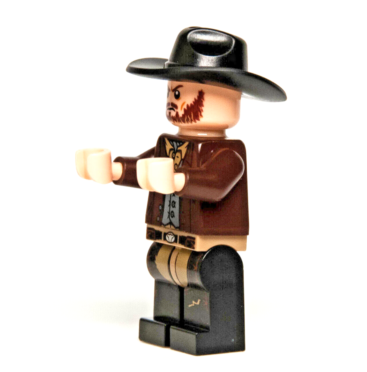 Lego Cowboy Lone Ranger Minifigure - Frank (tlr005) - Colby City 79109