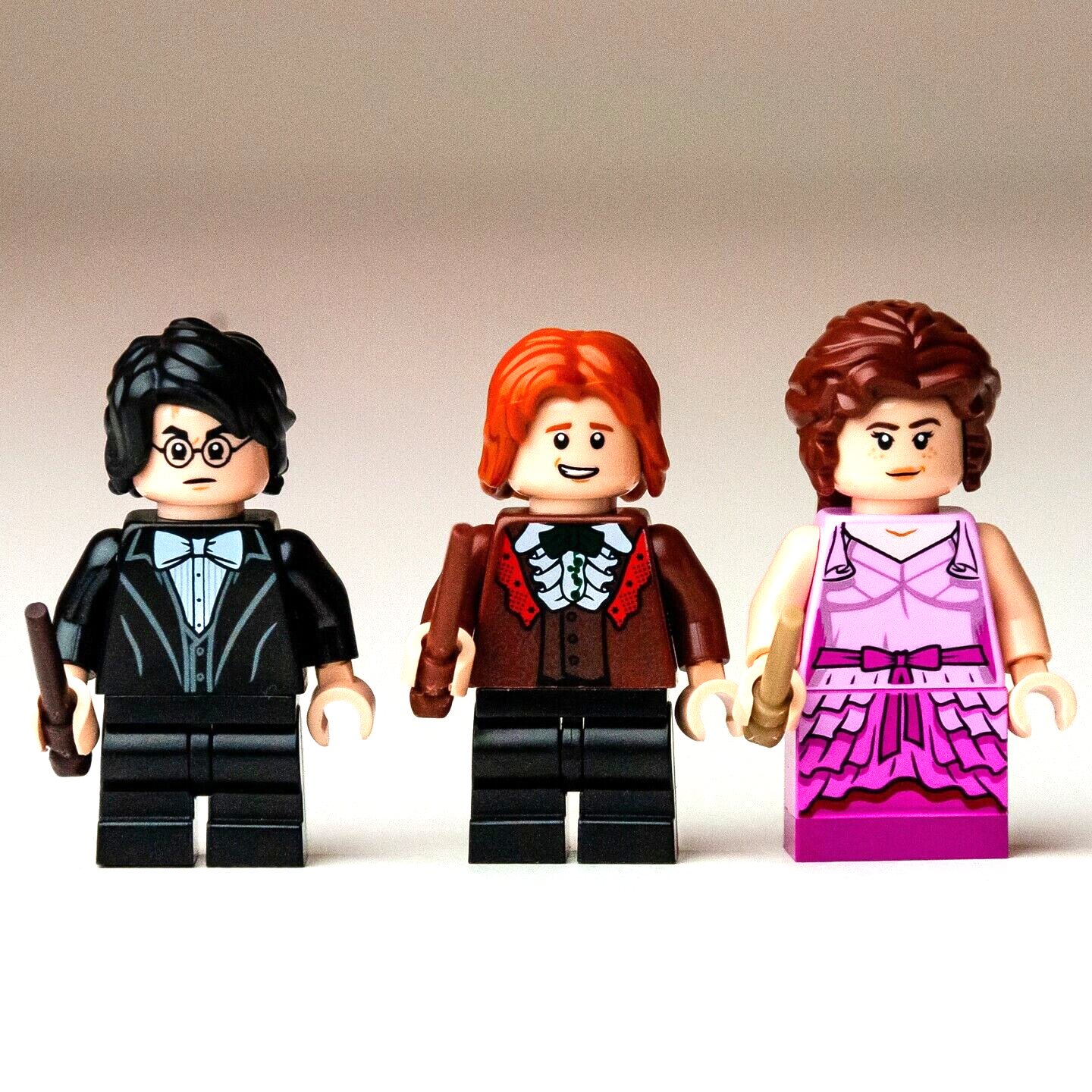 LEGO 75948 Minifigure Lot - Ron Weasley Hermione Granger Harry Potter (hp186) - StudBee
