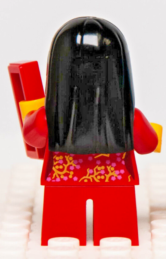 New Lego BAM 2023 Chinese New Year Minifigure - Girl with Nian Head Tile - StudBee