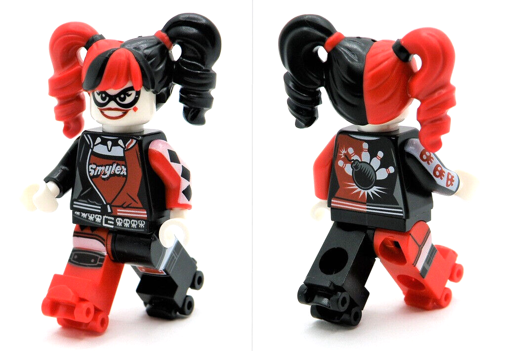 New LEGO DC Batman Minifigure - Harley Quinn & Bat (sh0306) 70922 70906