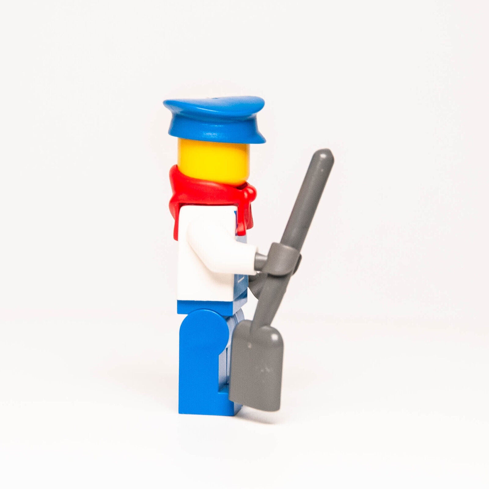 Lego Train Railroad Minifigure - Engineer Max (trn131) 7898 10173 Dark Bluish - StudBee