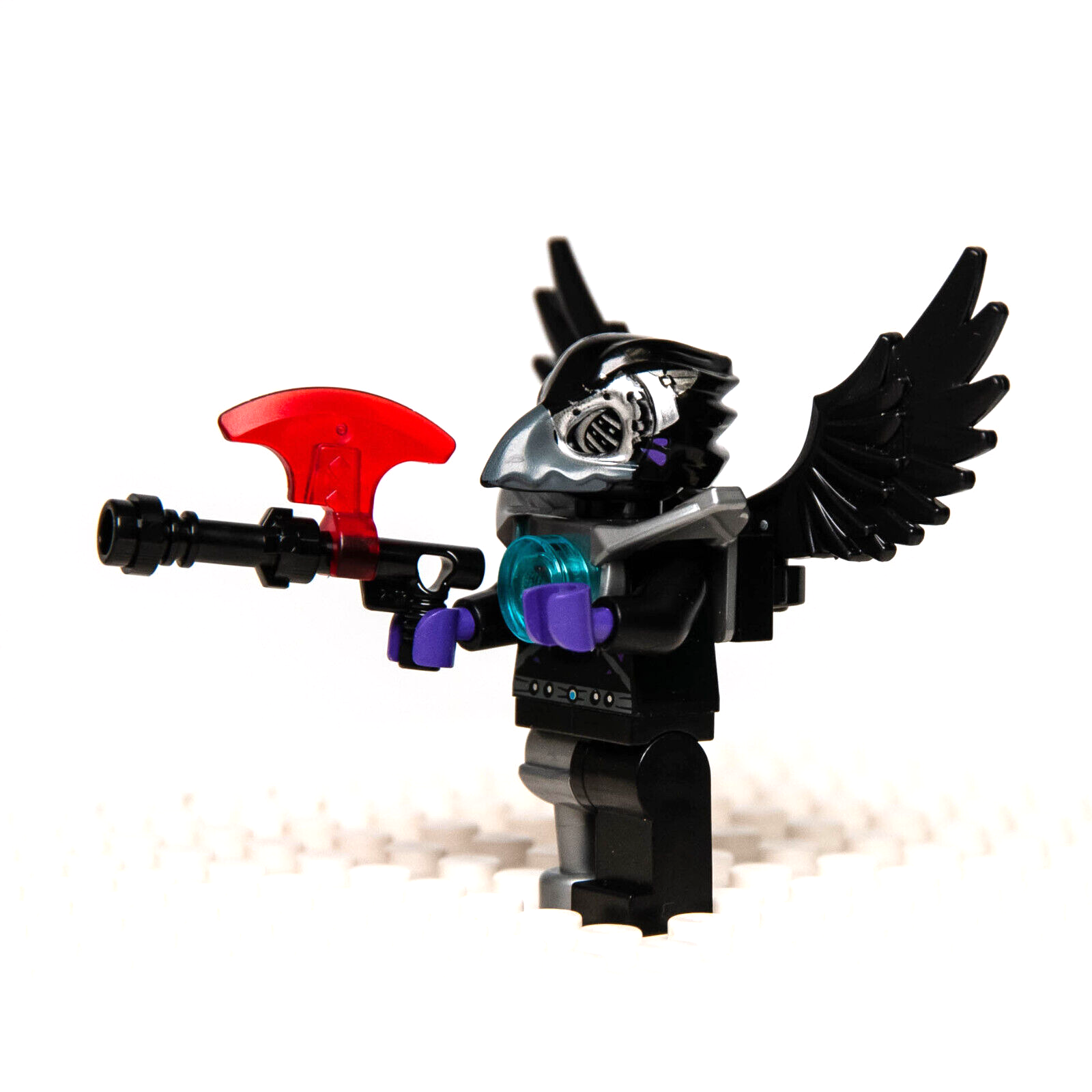 NEW Lego Chima Rizzo Minifigure (loc007) with Weapon - StudBee