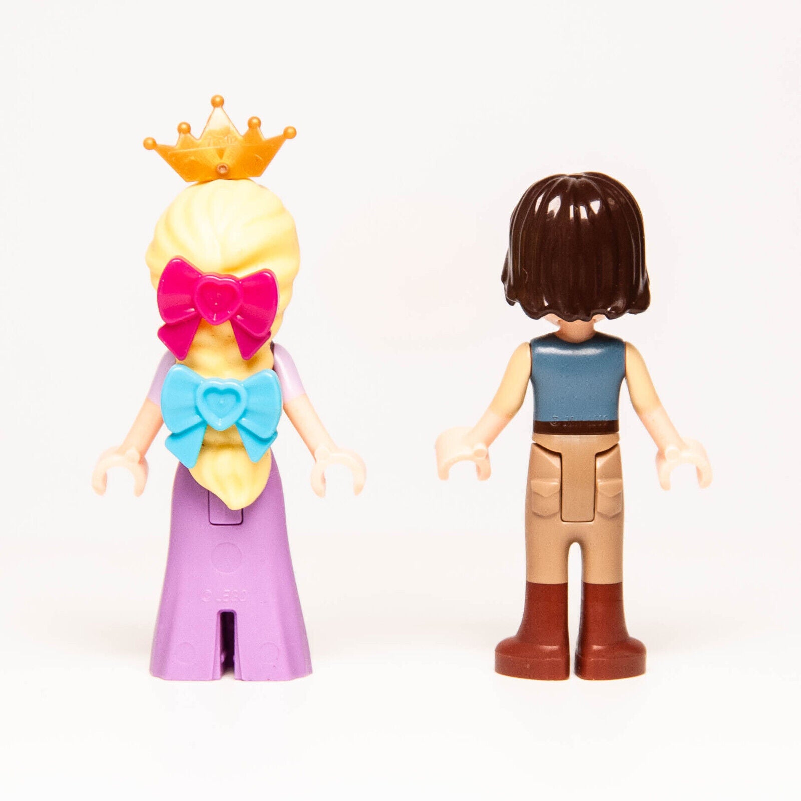 LEGO Disney 41054 Tangled Minifigure Lot: Flynn Rider (dp007) & Rapunzel (dp006) - StudBee