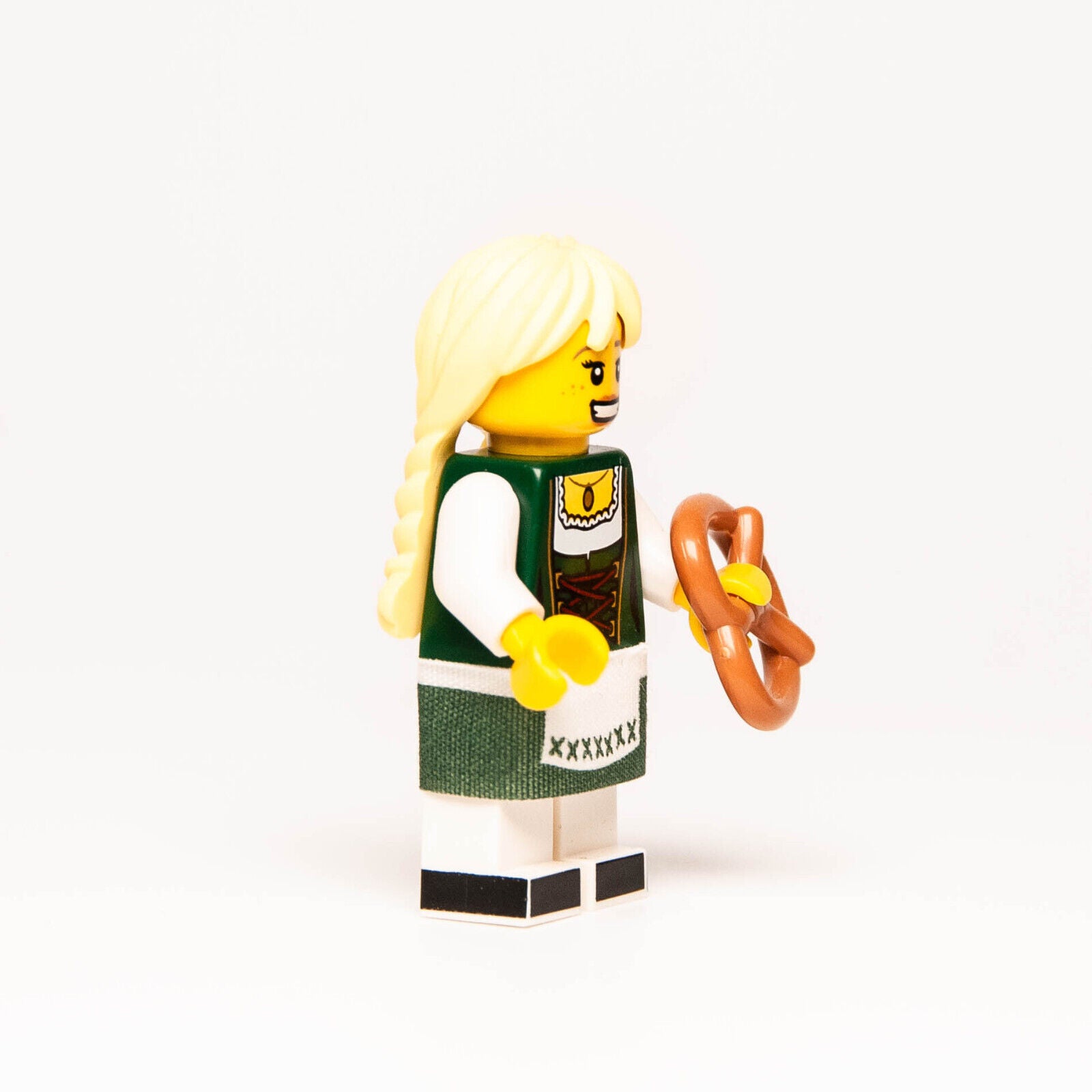 LEGO CMF Minifigure 71002 Series 11 - Pretzel Girl (col11-3) col165 Oktoberfest - StudBee