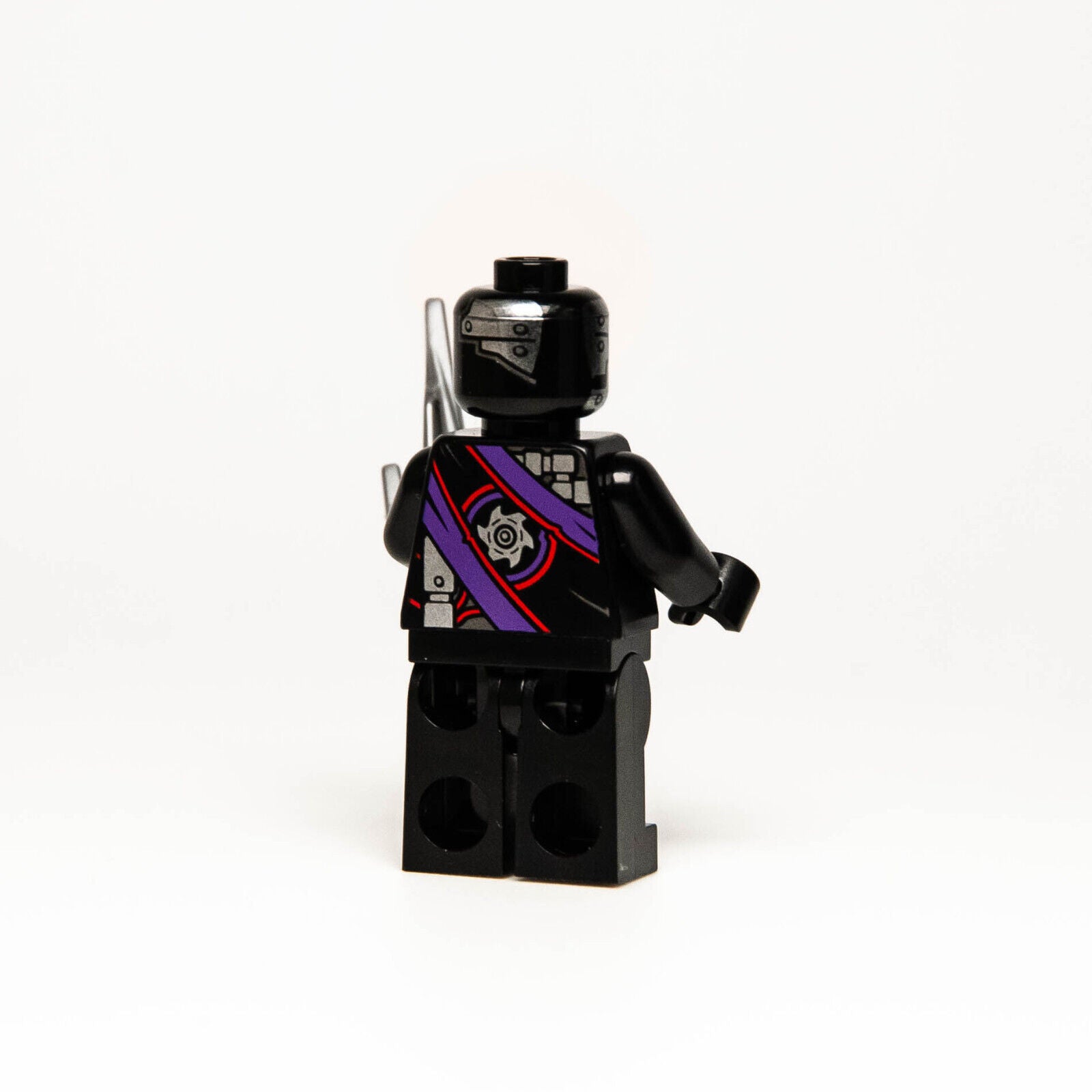 LEGO Ninjago Minifigure - Nindroid Drone w/Weapon (njo093) 70723 - StudBee