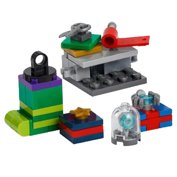 New LEGO Marvel 76196 Minifigure Scene Lot: Wrapping Station & Gifts Christmas) - StudBee