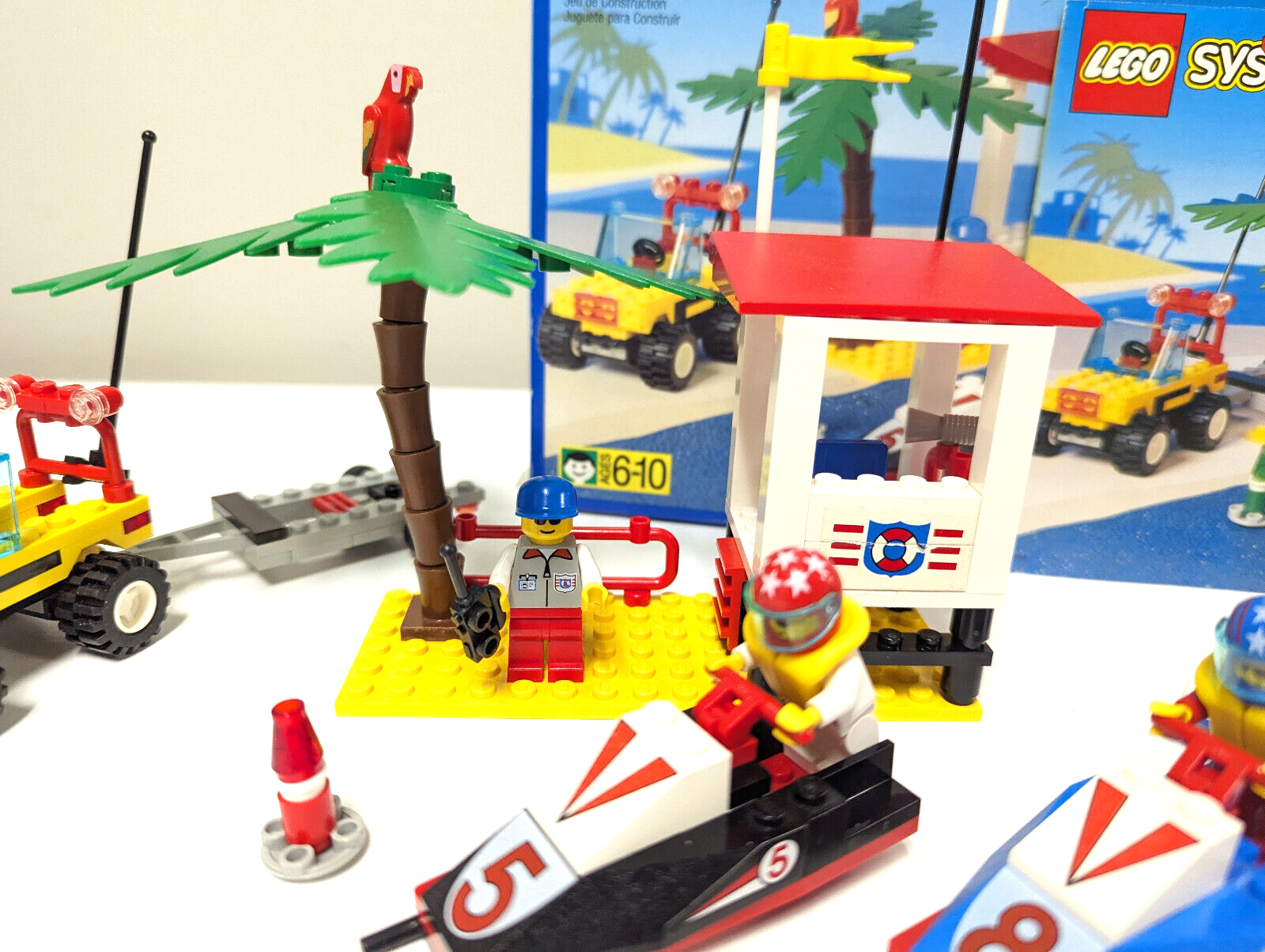 LEGO 6334 Classic Town: Wave Runner Race w/ Instructions, Box - 100% Complete