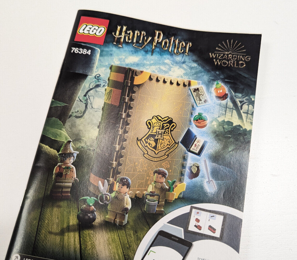 New Lego Harry Potter **Manual & Stickers Only** 76383 Herbology Class Hogwarts - StudBee