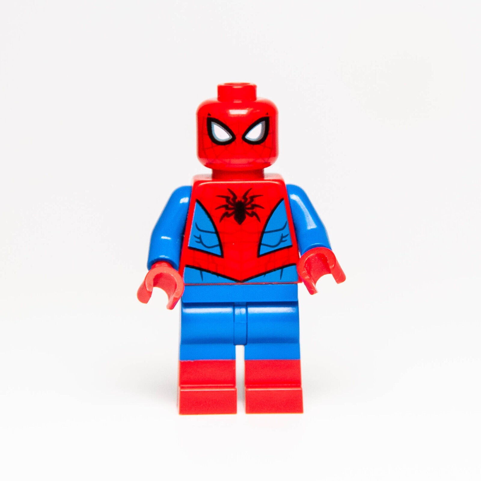 New LEGO Spider-Man - Metallic Blue Eye Highlights Minifigure - (sh536) - StudBee