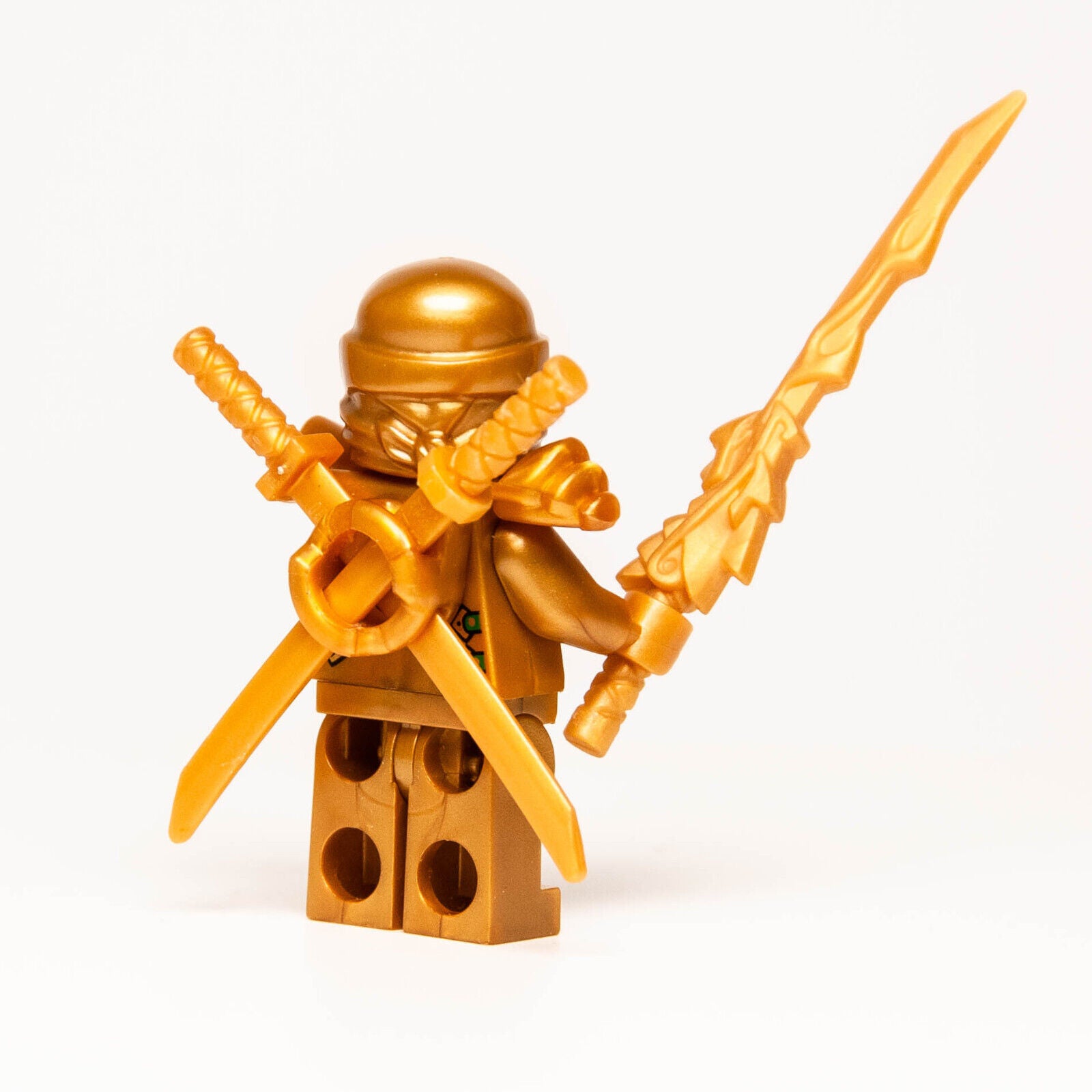 Lego Ninjago Minifigure - Lloyd (Golden Ninja) Final Battle (njo073) 70505 70503 - StudBee