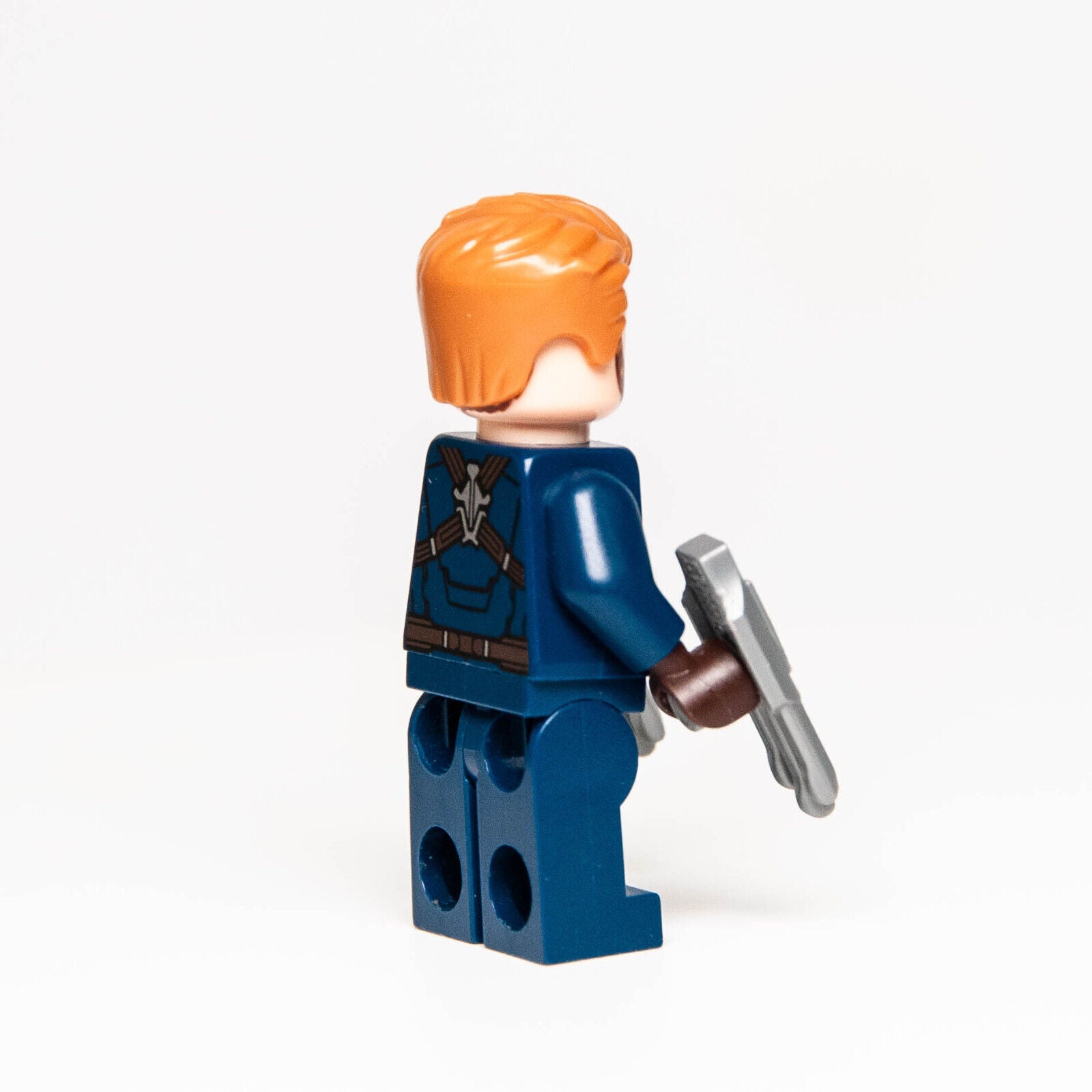 LEGO Marvel Super Heroes Captain America Minifigure w/ Beard 76101 (sh495) - StudBee
