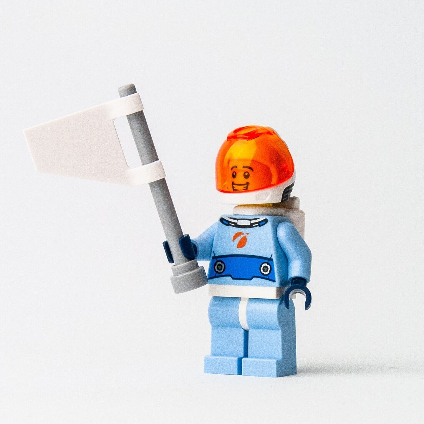 New LEGO Astronaut Minifigure - Space Research & Development cty1028 60230 - StudBee