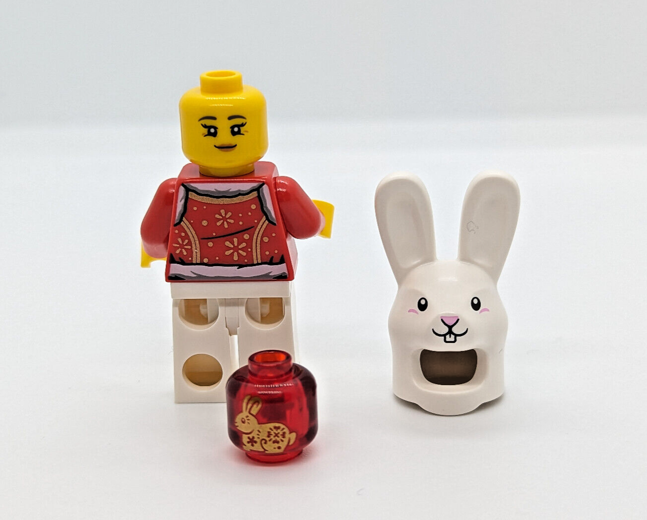 LEGO Chinese Lunar New Year of Rabbit Minifigure Costume Girl hol310 80111 - StudBee