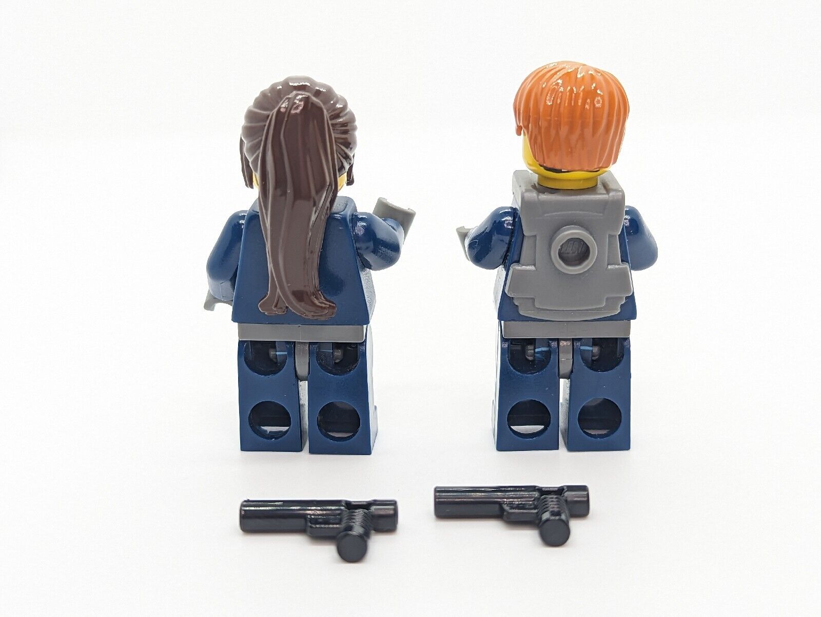 LEGO Agents Minifigure Lot - Agt Fuse with Armor agt022 & Agent Trace agt002 - StudBee