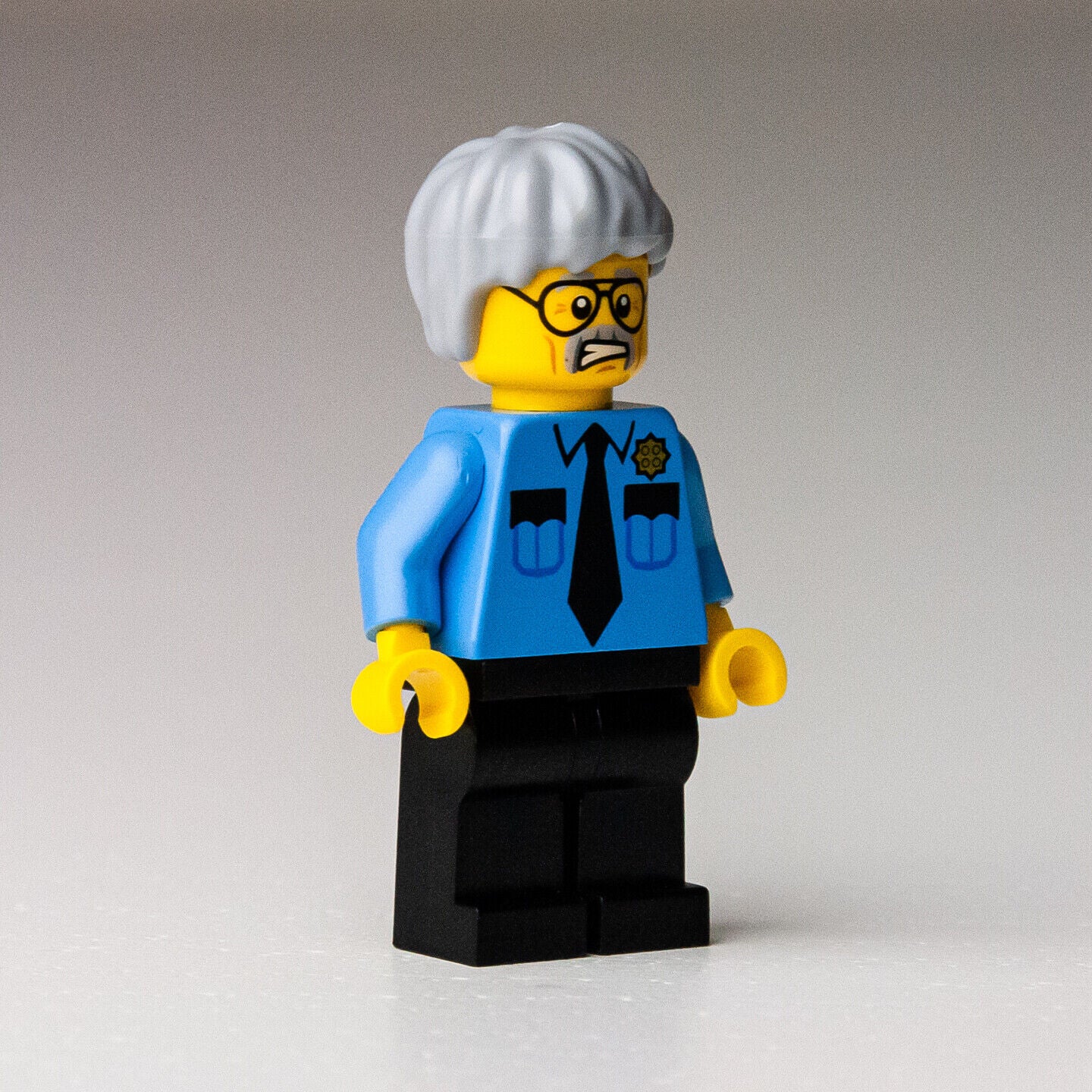 NEW Pa Cop - Lord Business' Evil Lair - 70809 (tlm020) LEGO Minifigure - StudBee