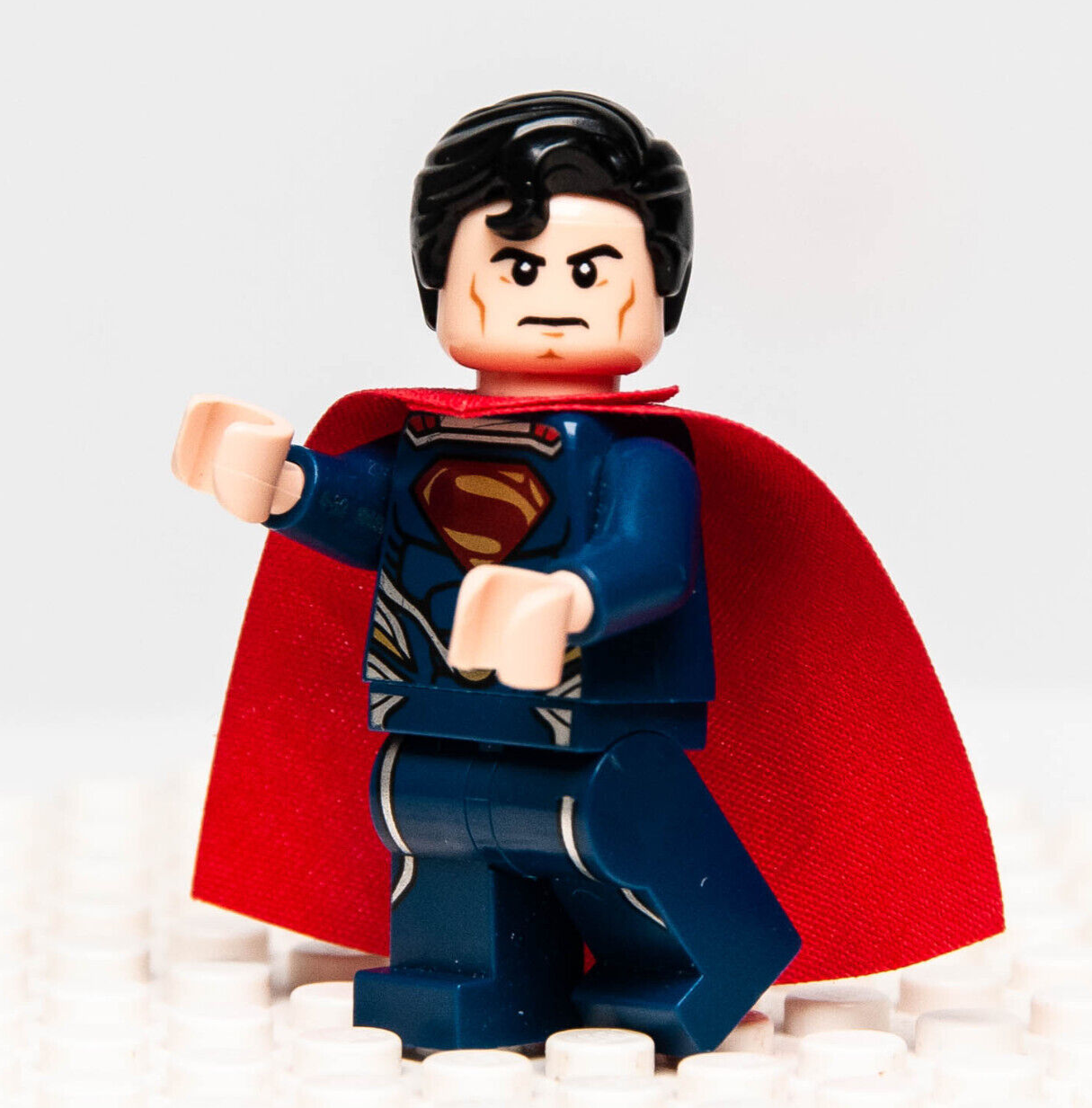 LEGO DC Minifigure: Man of Steel Superman Dark Blue (sh077) 76003 76009 76002 - StudBee