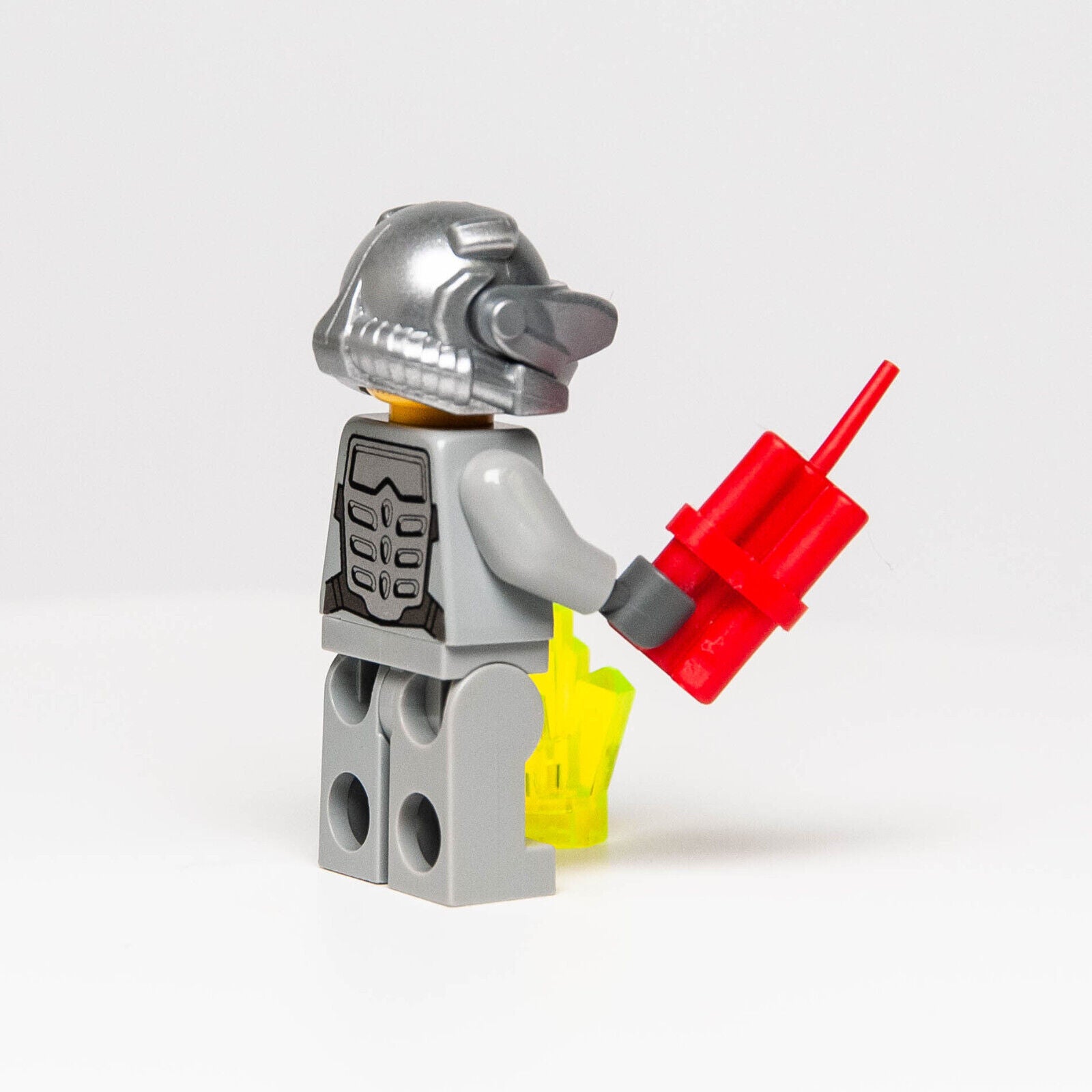 Lego Power Miners - Rex Minifigure w/ Dynamite & Crystal (pm024) 8188 - StudBee