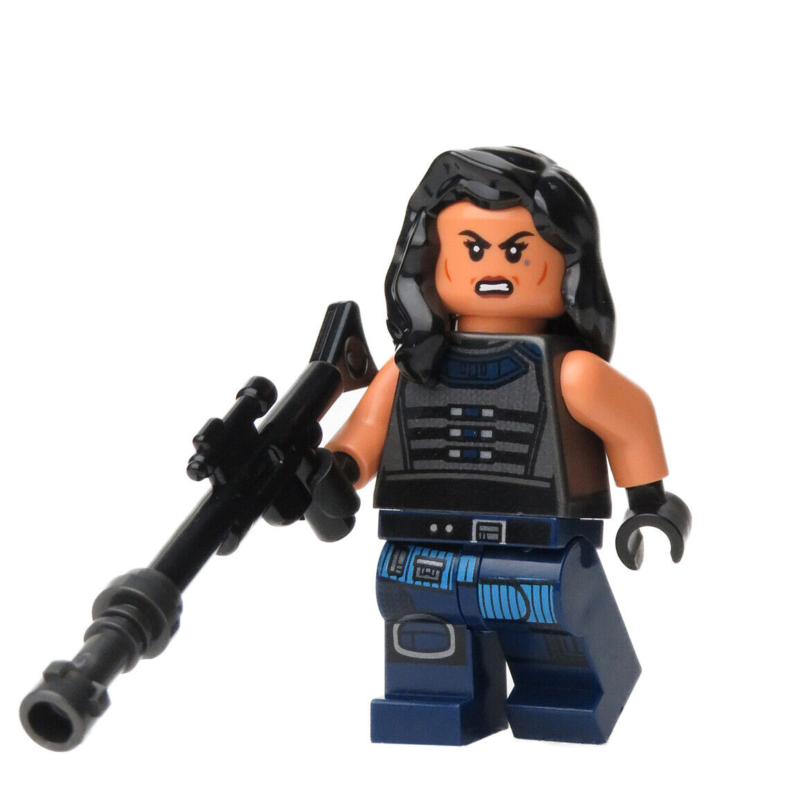 NEW Cara Dune - Mandalorian Star Wars LEGO Minifigure 75254 AT-ST Raider (sw1058 - StudBee