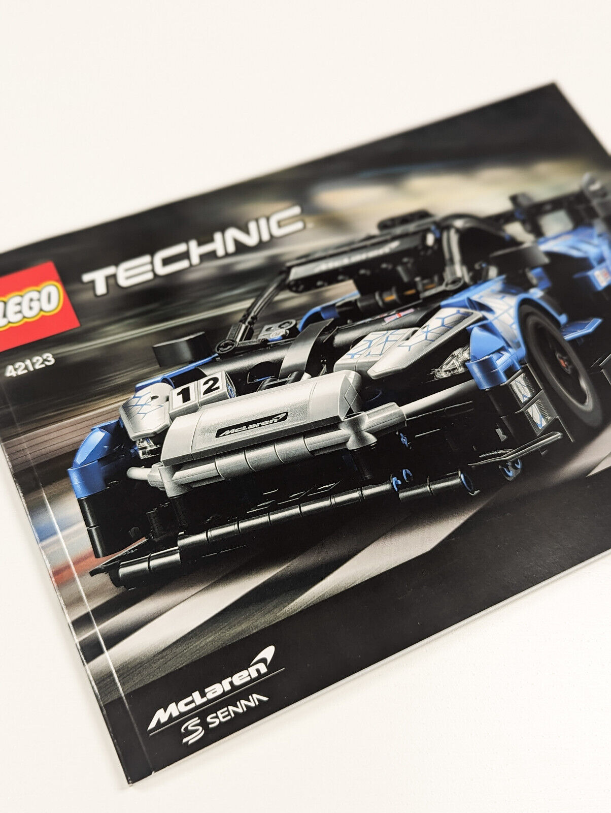 New LEGO 42123 Technic McLaren Senna GTR **Booklet Only** - StudBee