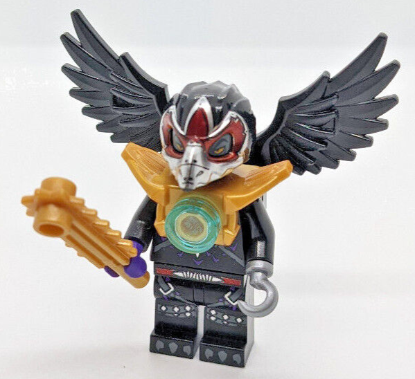 LEGO Legends of Chima Minifigure - Razar Raven Tribe 70010 (loc042) - StudBee