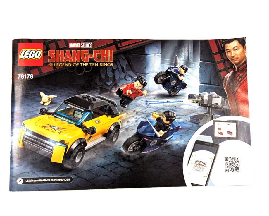 New Lego -Instruction Manual Only 76176 Escape from The Ten Rings - StudBee