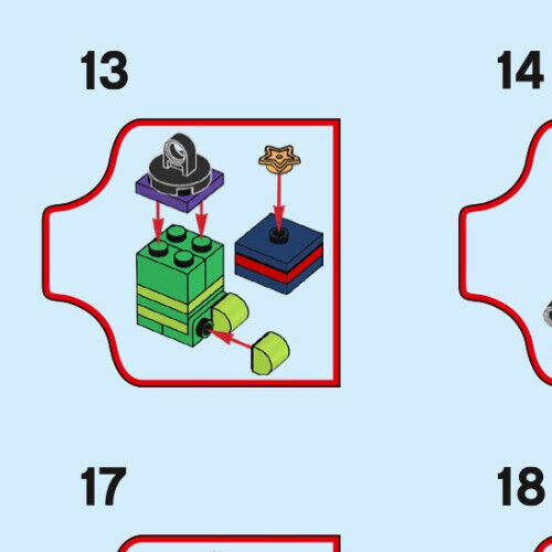 New LEGO Marvel 76196 Minifigure Scene Lot: Wrapping Station & Gifts Christmas) - StudBee