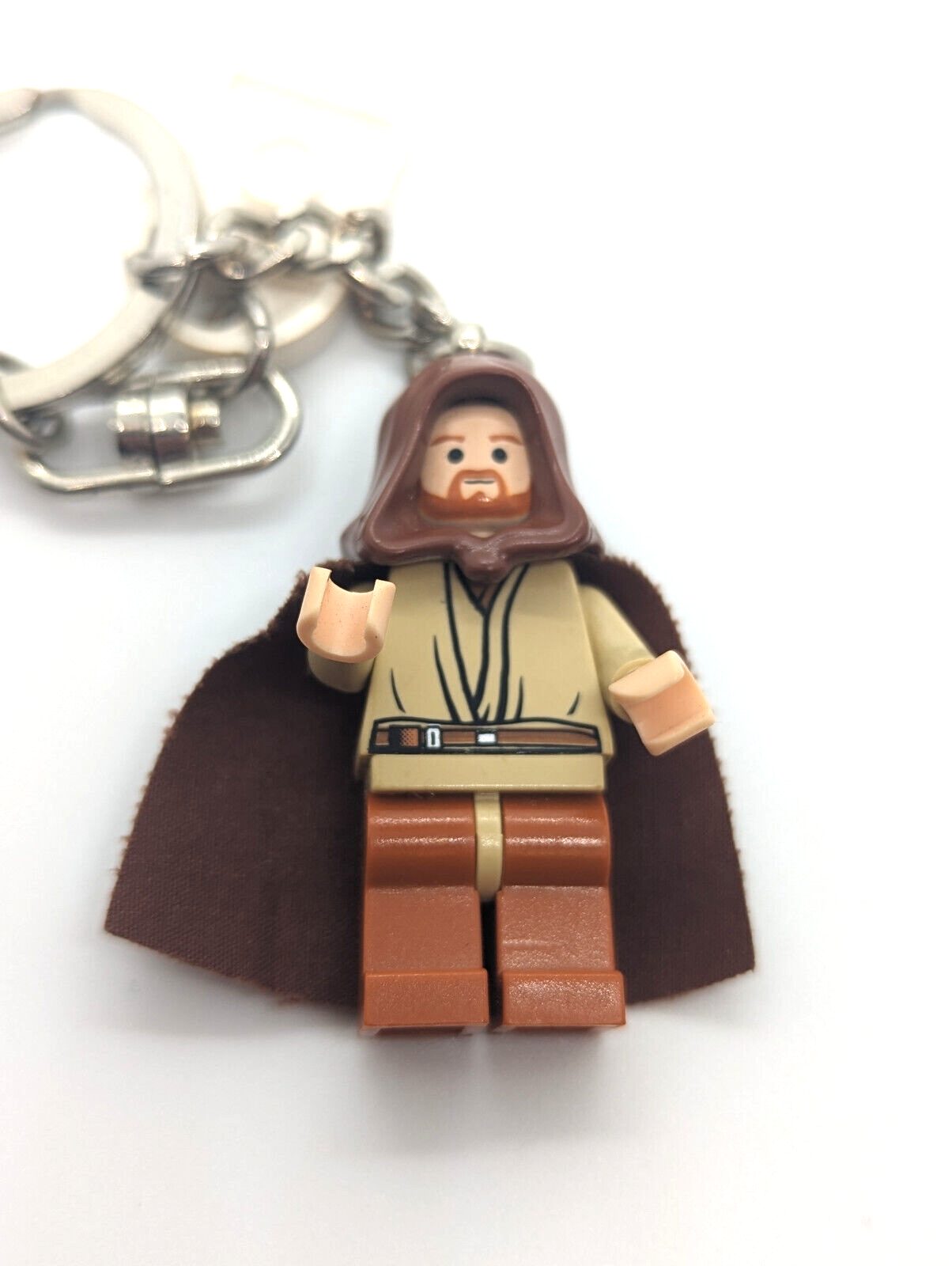 LEGO Star Wars Minifigure Key Chain - Obi Wan Kenobi (2005) 851461 Keyring - StudBee