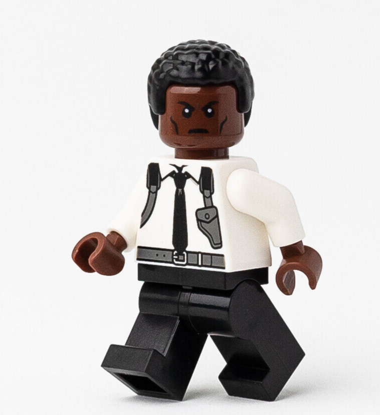 LEGO Nick Fury (Young) Minifigure - Marvel Avengers - 30453 76127 (sh554) - StudBee